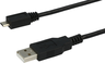 Miniatuurafbeelding van Cable USB 2.0 A/m-Micro B/m 1.8m