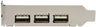 Miniatuurafbeelding van StarTech PCIe USB 2.0 Interface Card