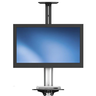 Miniatuurafbeelding van StarTech Height-adjustable TV Cart