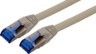 Miniatuurafbeelding van Patch Cable RJ45 S/FTP Cat6a 3m Grey