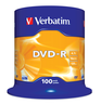 Thumbnail image of Verbatim DVD-R 4.7GB 16x SP 100-pack