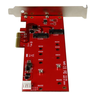 Miniatuurafbeelding van StarTech 2 x M.2 SATA PCIe Interface