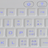 Miniatuurafbeelding van ARTICONA Keyboard Full LED White