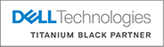 Dell Titanium Black Partner Logo