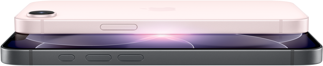 Apple iPhone 17e black & rose device