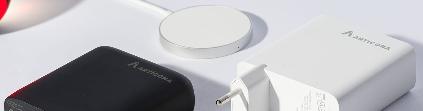 ARTICONA Charger and Power Supply Banner