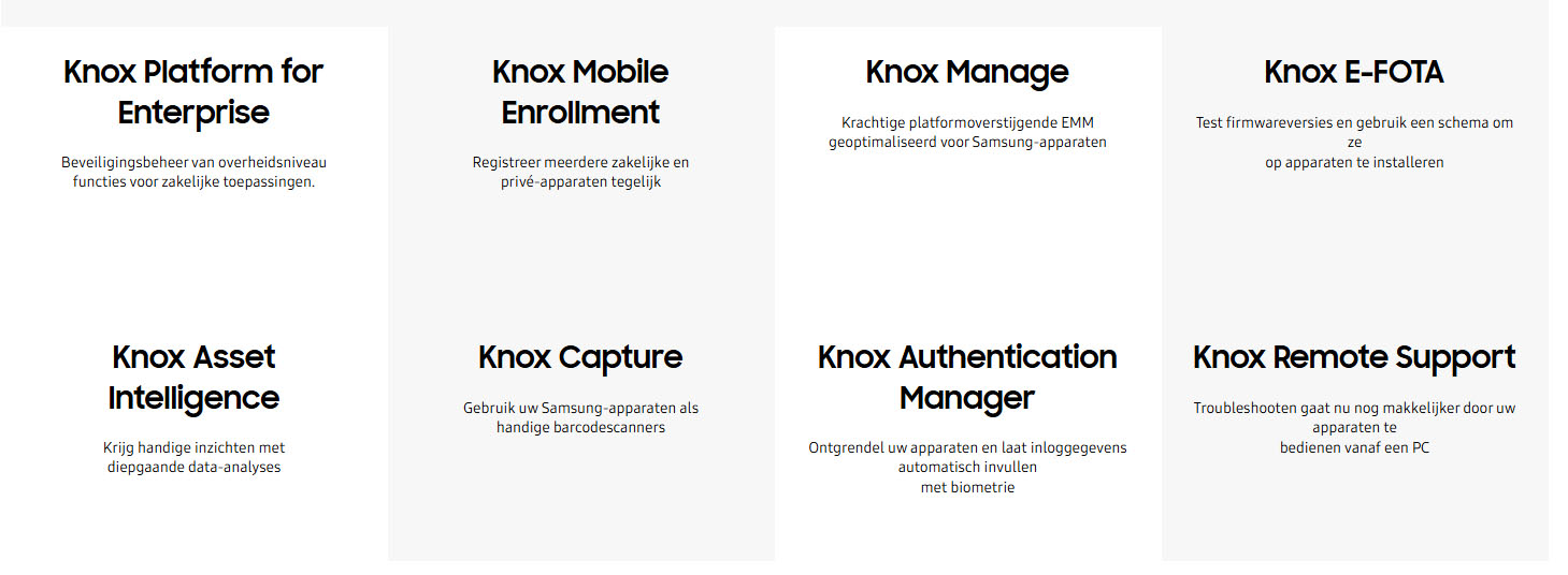 Samsung Knox Suite overview