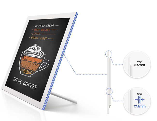Samsung E-Paper EMDX-serie in Supermarket