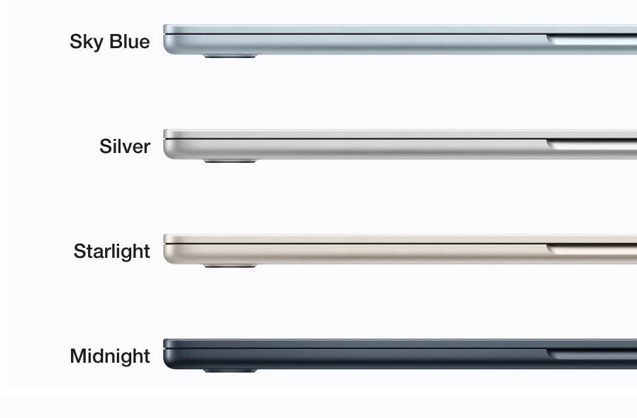 Apple MacBook Air M4 All colors