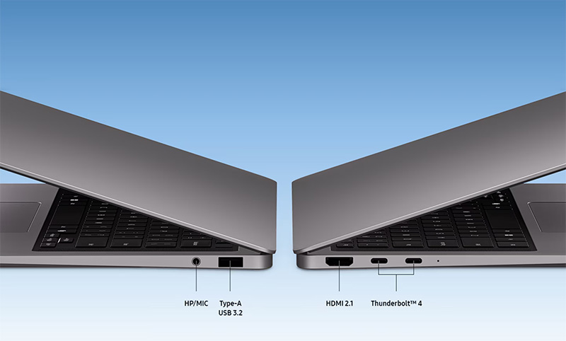Two Samsung Galaxy Book 6